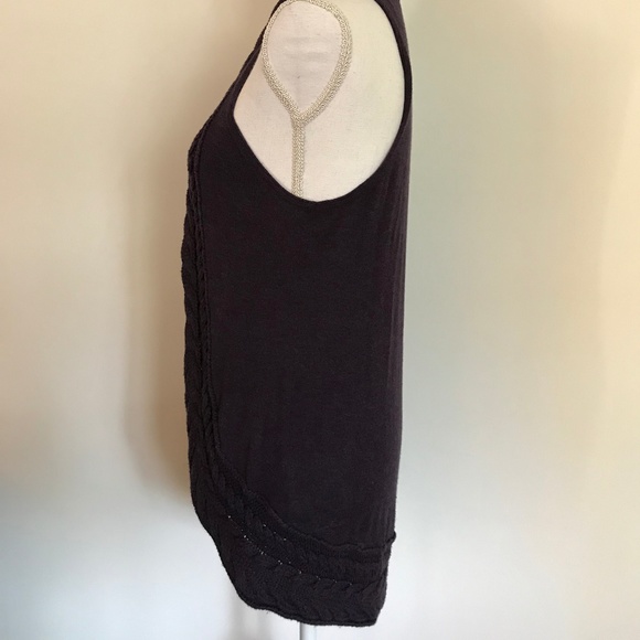 Banana Republic Purple Sweater Vest - Small - Picture 3 of 5